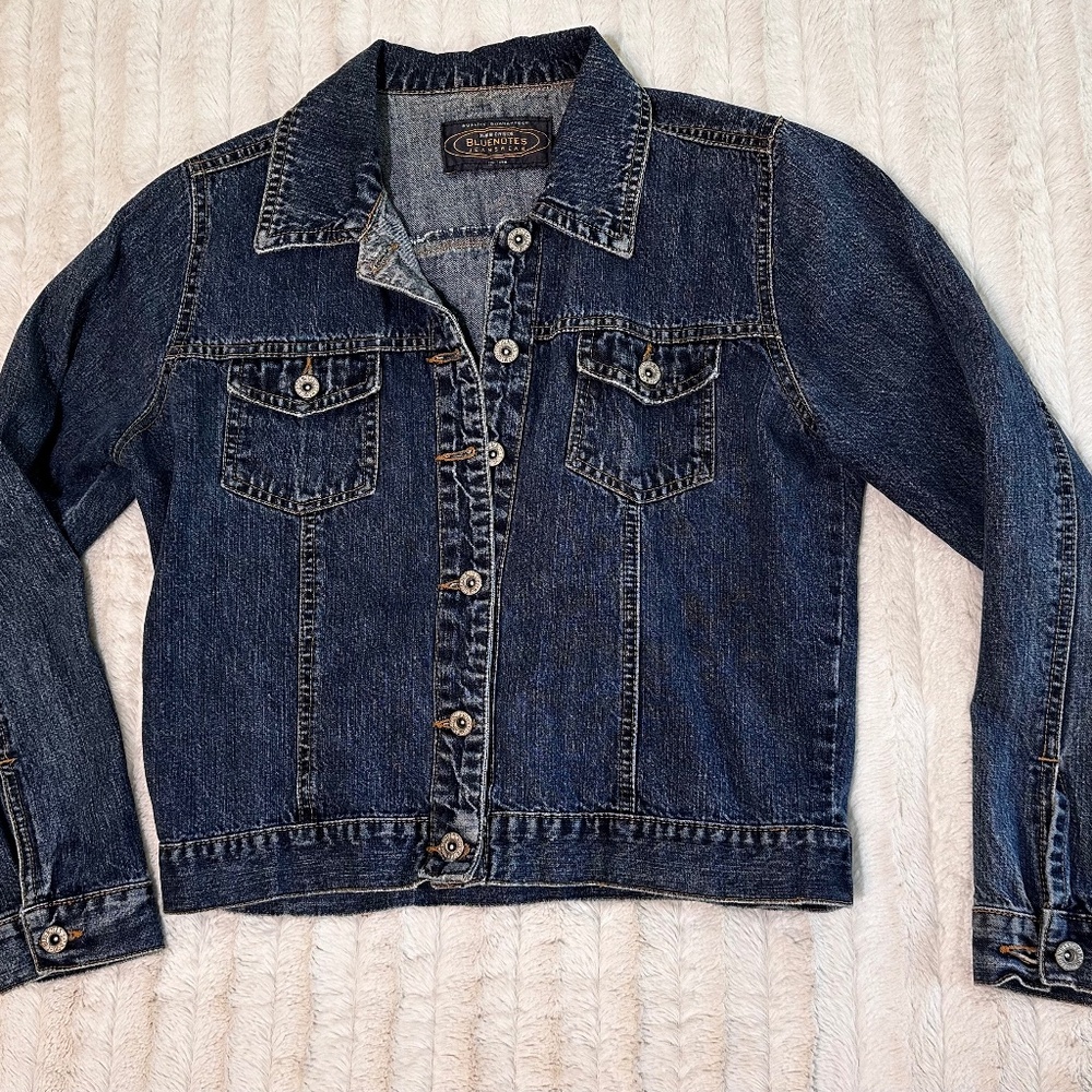 Bluenotes Jean Jacket Women's size Medium (size 6-8)